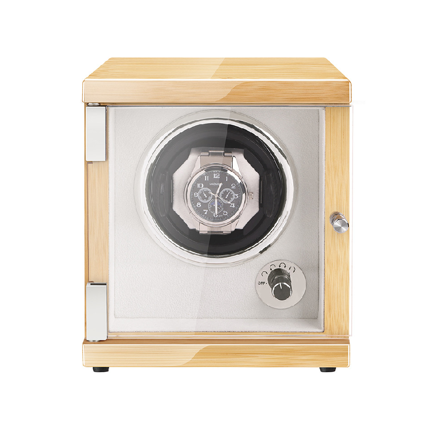 Oak Finish Single Watch Winder